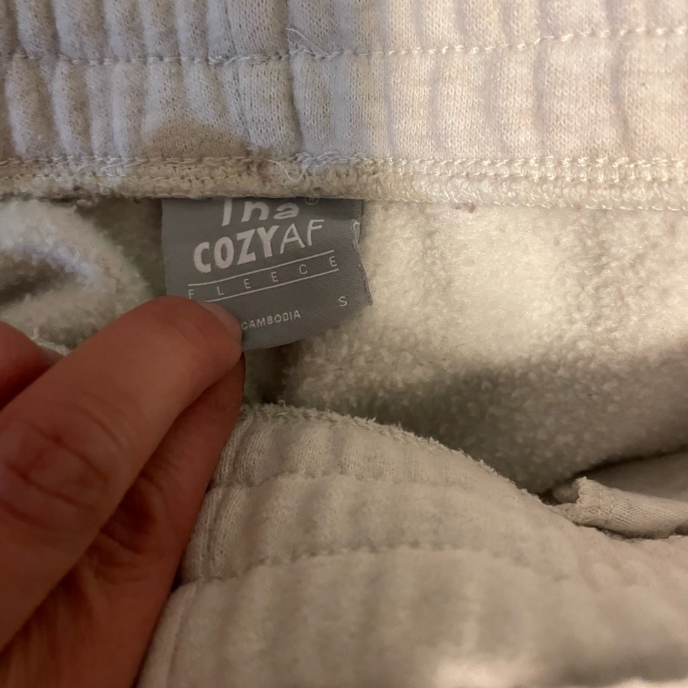 TNA Cream Track Pants - Picture 3 of 6
